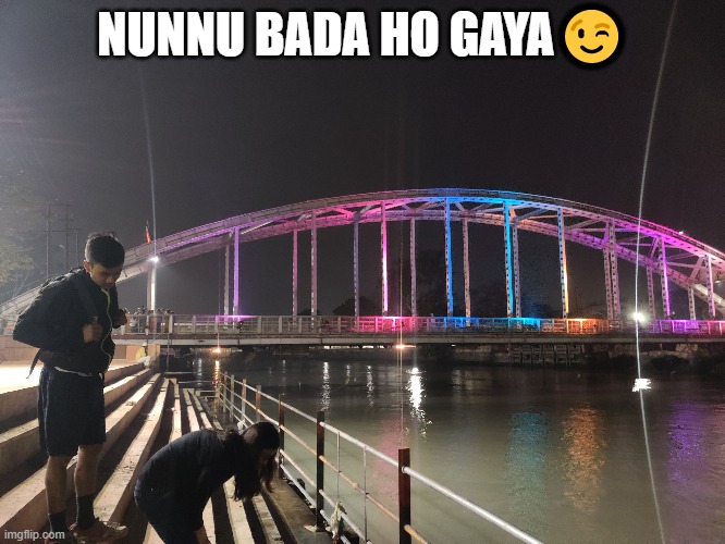 NUNNU BADA HO GAYA😉 | made w/ Imgflip meme maker