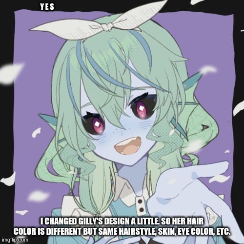 Nobody even remembers my Gilly | Y E S; I CHANGED GILLY'S DESIGN A LITTLE. SO HER HAIR COLOR IS DIFFERENT BUT SAME HAIRSTYLE, SKIN, EYE COLOR, ETC. | made w/ Imgflip meme maker