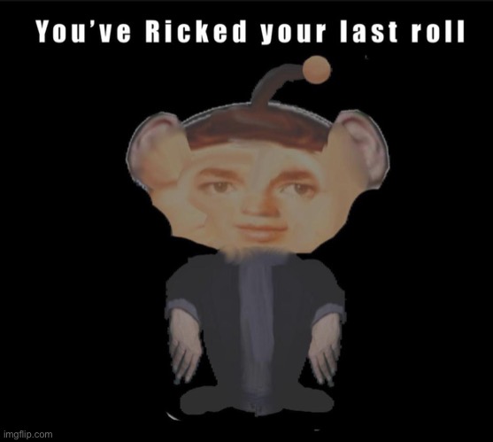 You ricked your last roll | image tagged in you ricked your last roll | made w/ Imgflip meme maker