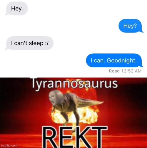 image tagged in tyrannosaurus rekt,meme,funny,funny meme,funny test answers | made w/ Imgflip meme maker