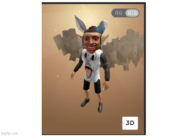 This is my roblox character | made w/ Imgflip meme maker