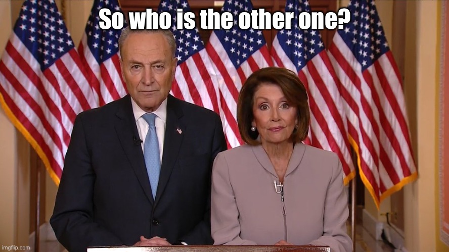 Chuck and Nancy | So who is the other one? | image tagged in chuck and nancy | made w/ Imgflip meme maker