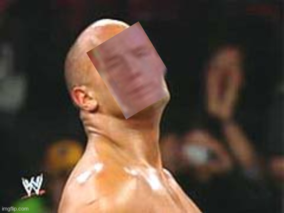 The Rock Smelling | image tagged in the rock smelling | made w/ Imgflip meme maker