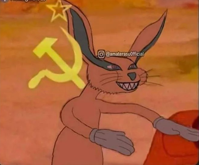 Communist Kurama Blank Meme Template