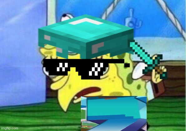 when minecraft is bussin | image tagged in memes | made w/ Imgflip meme maker