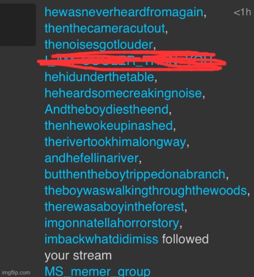 I guess he did a story | made w/ Imgflip meme maker