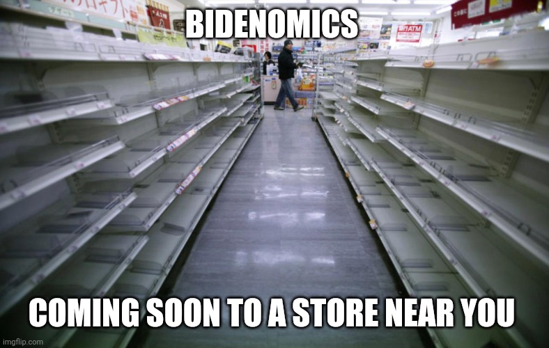 Bidenomics |  BIDENOMICS; COMING SOON TO A STORE NEAR YOU | image tagged in biden,xiden,pedo biden | made w/ Imgflip meme maker