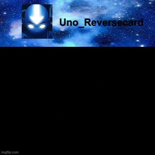 Uno_Reversecard Avatar blue temp Blank Meme Template
