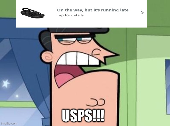 USPS where is my stuff?? | USPS!!! | image tagged in dinkleberg,usps,amazon | made w/ Imgflip meme maker