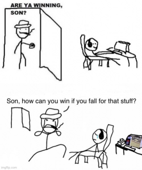 Man got stickbugged after getting Rick rolled (again, stolen) | made w/ Imgflip meme maker