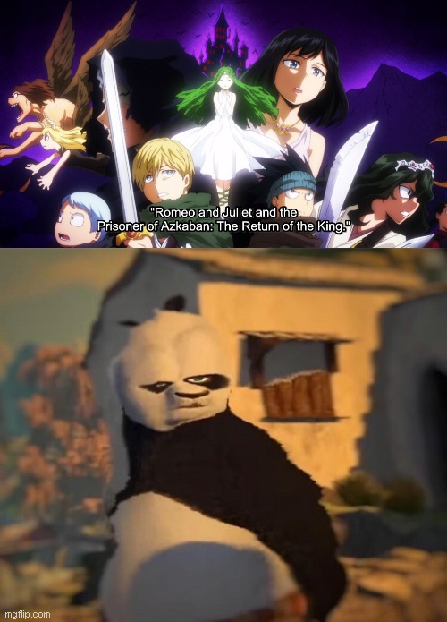 It was confusing af | image tagged in drunk kung fu panda,my hero academia,memes,funny,anime,kung fu panda | made w/ Imgflip meme maker