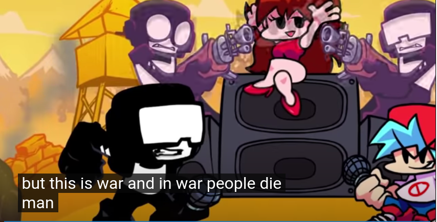 But this is war, and in war people die, man Blank Meme Template