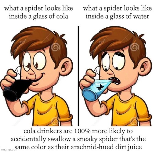 AAAAA WHY | image tagged in memes,coca cola,spider,wtf | made w/ Imgflip meme maker