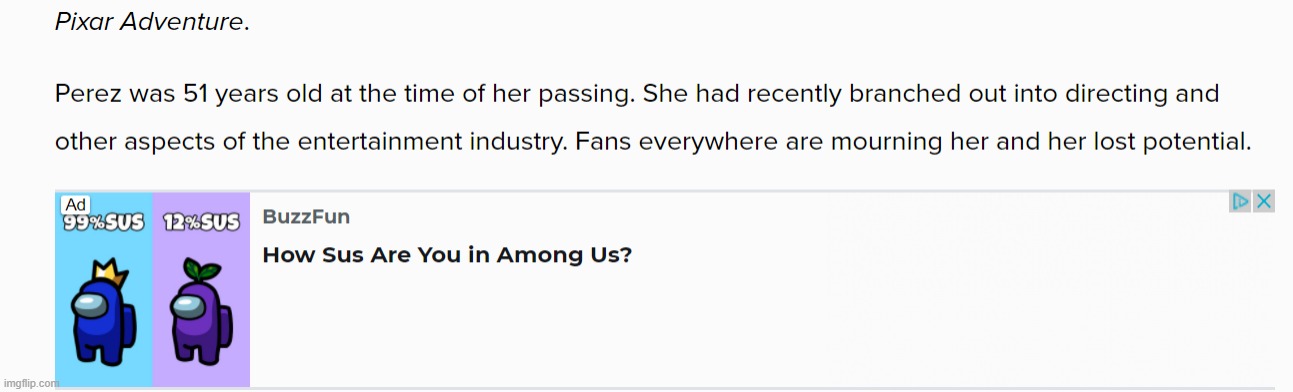 They HAD to slap an ad RIGHT THERE didn't they | made w/ Imgflip meme maker