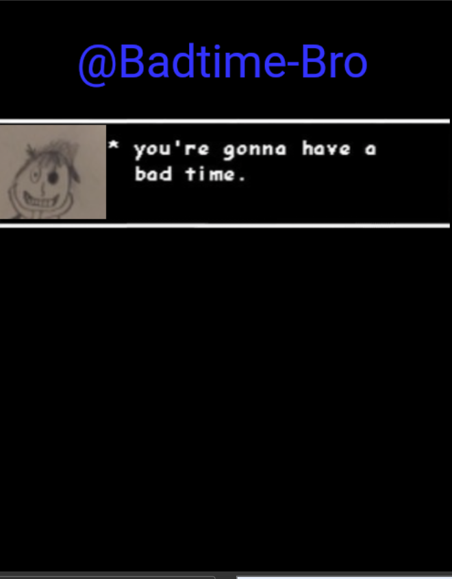 Badtime bro announcement template Blank Meme Template