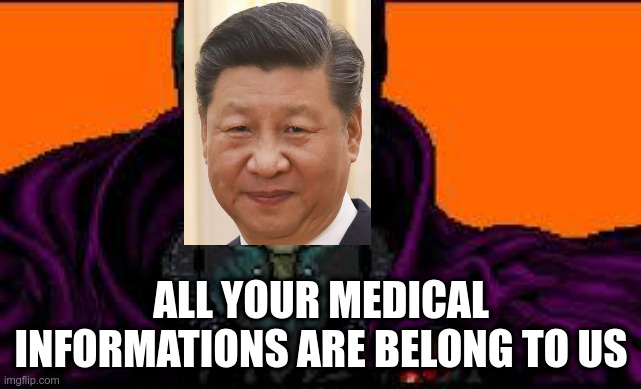 all your base are belong to us | ALL YOUR MEDICAL INFORMATIONS ARE BELONG TO US | image tagged in all your base are belong to us,vaccine passport | made w/ Imgflip meme maker