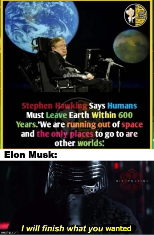 LOL |  Elon Musk:; wanted | image tagged in i will finish what you started | made w/ Imgflip meme maker