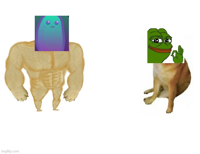 Buff Doge vs. Cheems | image tagged in memes,buff doge vs cheems | made w/ Imgflip meme maker