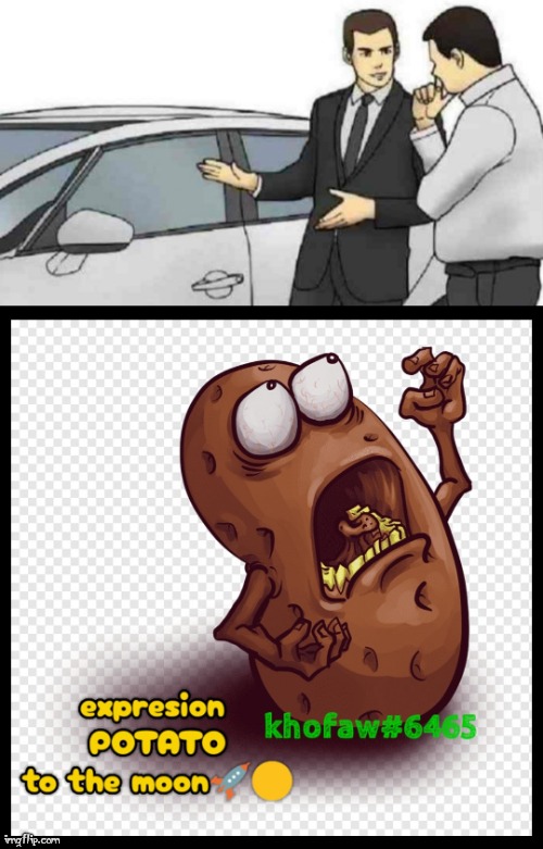 image tagged in memes,car salesman slaps roof of car | made w/ Imgflip meme maker