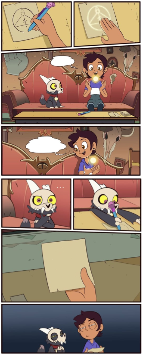 The Owl House Blank Meme Template