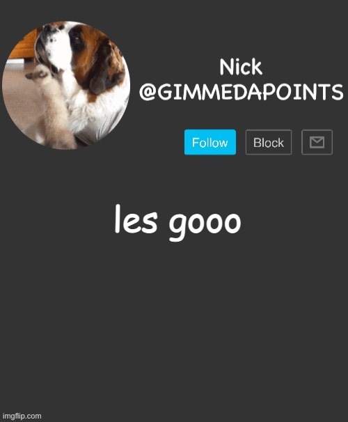 EA SPORTS | les gooo | image tagged in nick's announcement | made w/ Imgflip meme maker