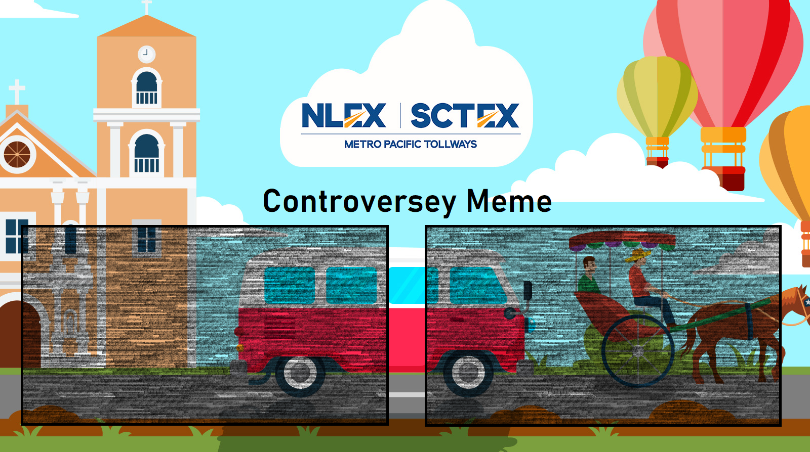 NLEX SCTEX Blank Meme Template