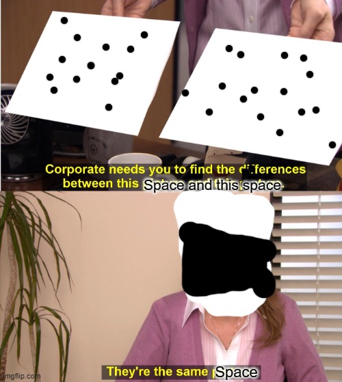 Space Space and this space | image tagged in memes,they're the same picture | made w/ Imgflip meme maker