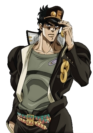 Jotaro Transparent Blank Meme Template