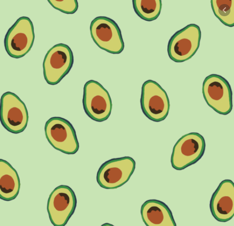 avocado backgrond Blank Meme Template