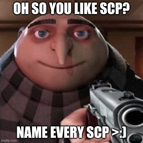 J scp is better than scp - Imgflip
