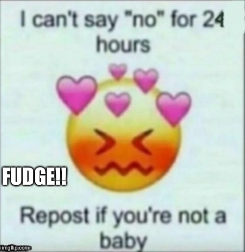 FUDGE | FUDGE!! | made w/ Imgflip meme maker