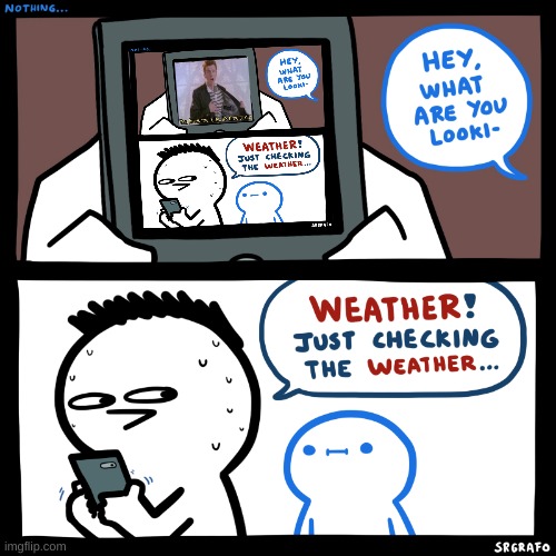you know rule thes | image tagged in just checking the weather,amogus | made w/ Imgflip meme maker