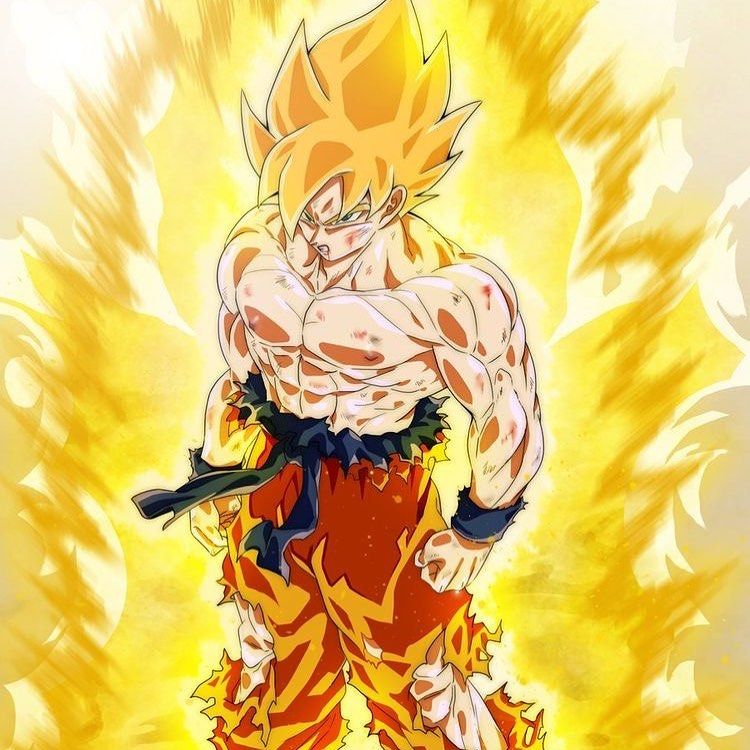 Strong Goku Blank Meme Template