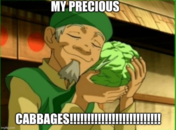 Cabbage | MY PRECIOUS; CABBAGES!!!!!!!!!!!!!!!!!!!!!!!!!! | image tagged in cabbage | made w/ Imgflip meme maker