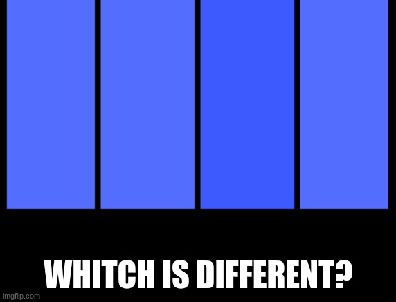 WHITCH IS DIFFERENT? | made w/ Imgflip meme maker