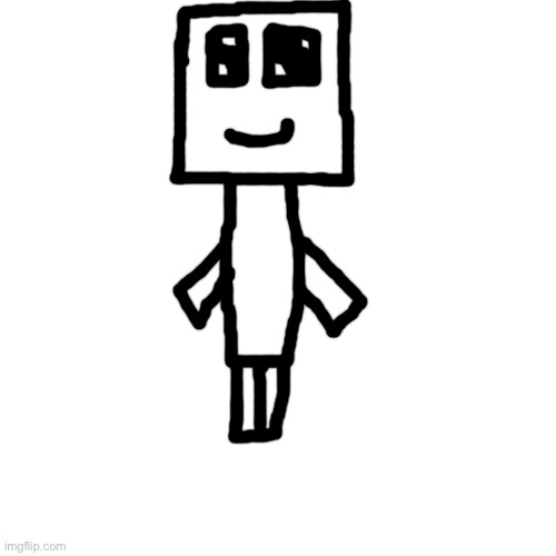 My minecraft drawing | image tagged in memes,blank transparent square | made w/ Imgflip meme maker