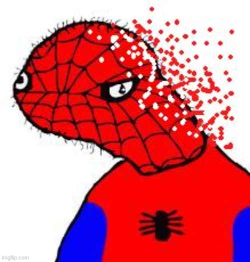 Spooderman Infinity | image tagged in spooderman infinity | made w/ Imgflip meme maker