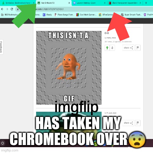 This is my life now (Credit to MEME_MAN4 for image) | imgflip; HAS TAKEN MY CHROMEBOOK OVER😨 | image tagged in meme_man4 | made w/ Imgflip meme maker