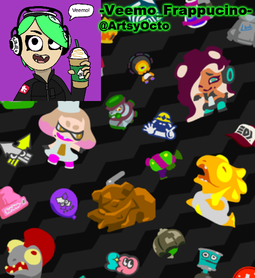 Veemo_Frappucino's Octo Expansion template Blank Meme Template