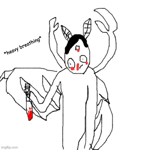Carlos after murdering | *heavy breathing* | image tagged in carlos after murdering | made w/ Imgflip meme maker
