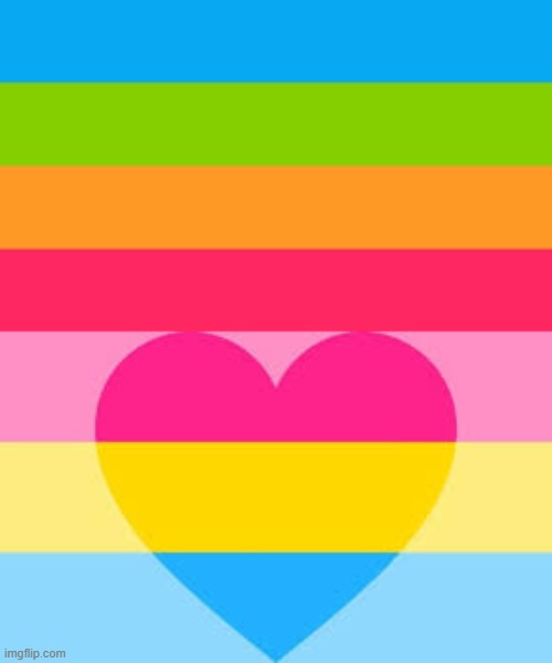 Panromantic flags | image tagged in demisexual_sponge | made w/ Imgflip meme maker