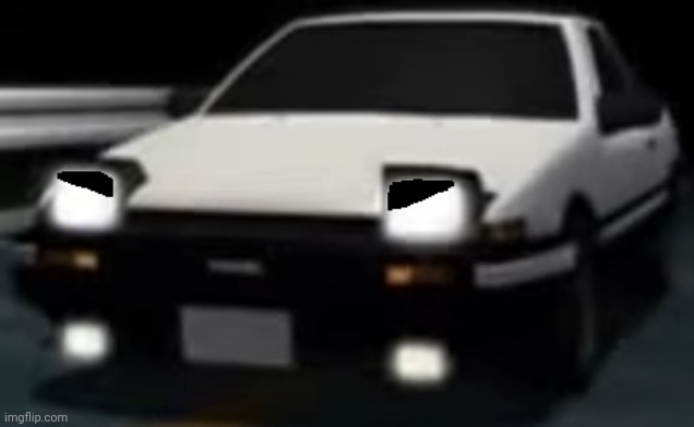 Angry AE86 (initial D) | image tagged in angry ae86 initial d | made w/ Imgflip meme maker