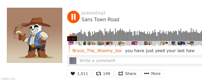 i found bryce on soundcloud | image tagged in memes,soundcloud | made w/ Imgflip meme maker