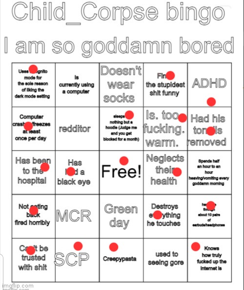 Bingo .-. | made w/ Imgflip meme maker