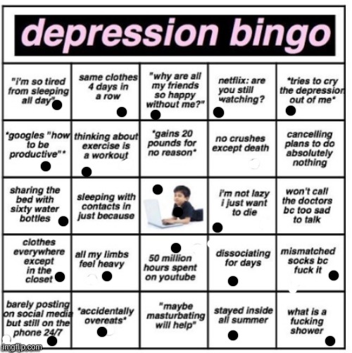 :( | image tagged in depression sadness hurt pain anxiety | made w/ Imgflip meme maker