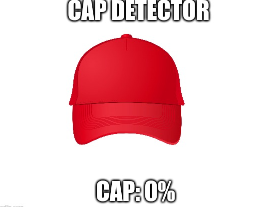 High Quality cap detector Blank Meme Template