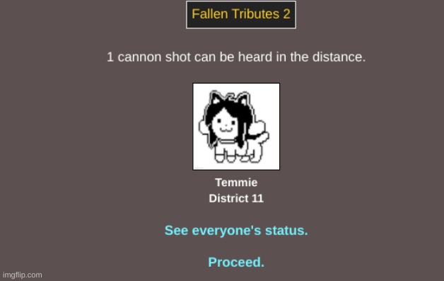 R.I.P. temmie | made w/ Imgflip meme maker