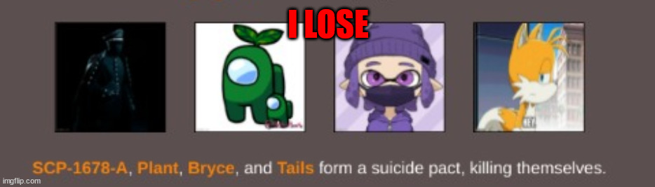 oh shit. yoshi, I'm not the only loser here | I LOSE | made w/ Imgflip meme maker