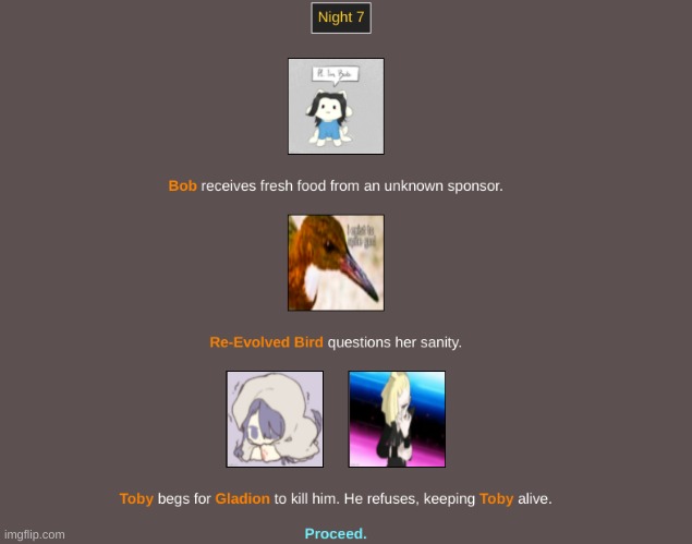 skipped fallen tributes cuz there weren't any | made w/ Imgflip meme maker
