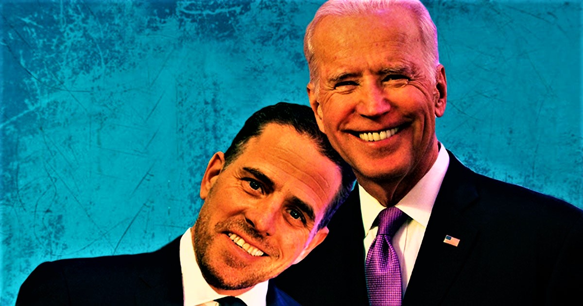 Hunter and Joe Biden and jobs Blank Meme Template